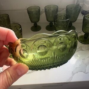 Vintage MCM Bartlett Collins St Genevieve Bowl